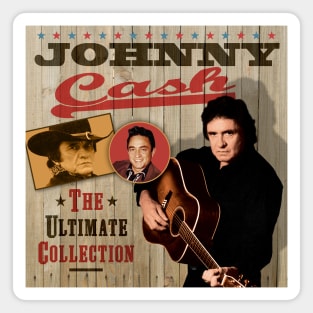 Johnny Cash - The Ultimate Country Collection Magnet